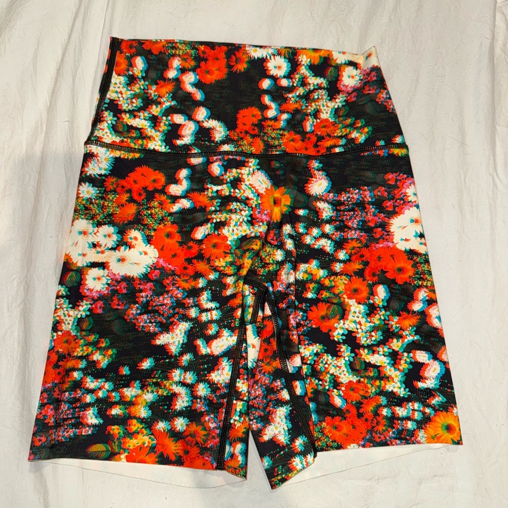 Aerie Floral 3D Print Biker Shorts